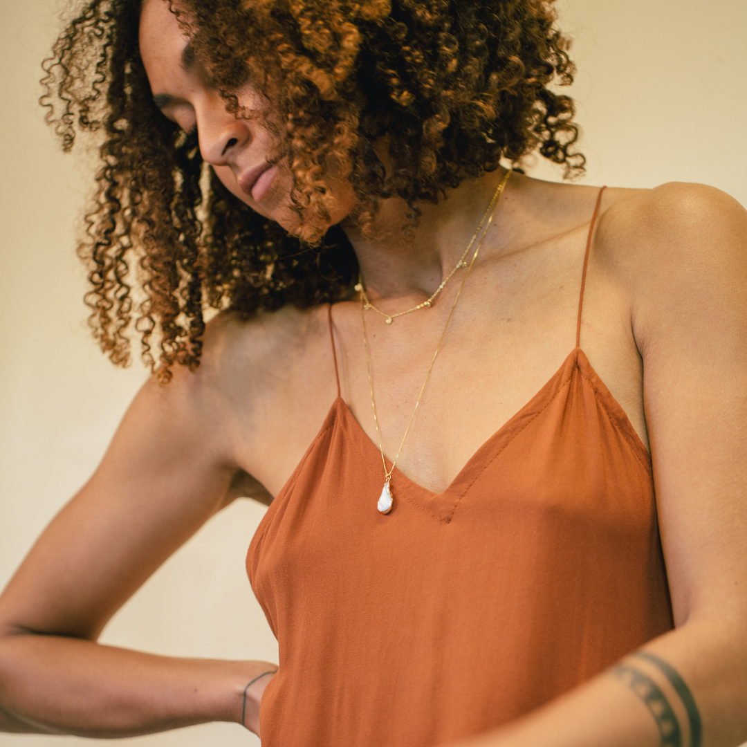 Pearl Swirl - necklace