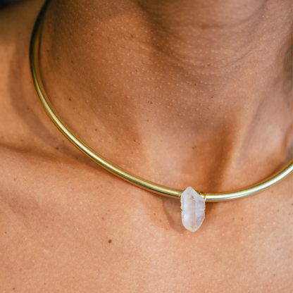 Crystal chocker - necklace